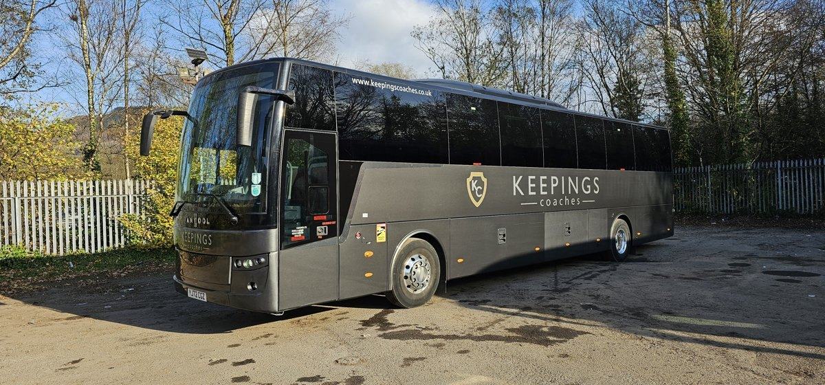 Keepings Coaches executive coach serving South Wales
