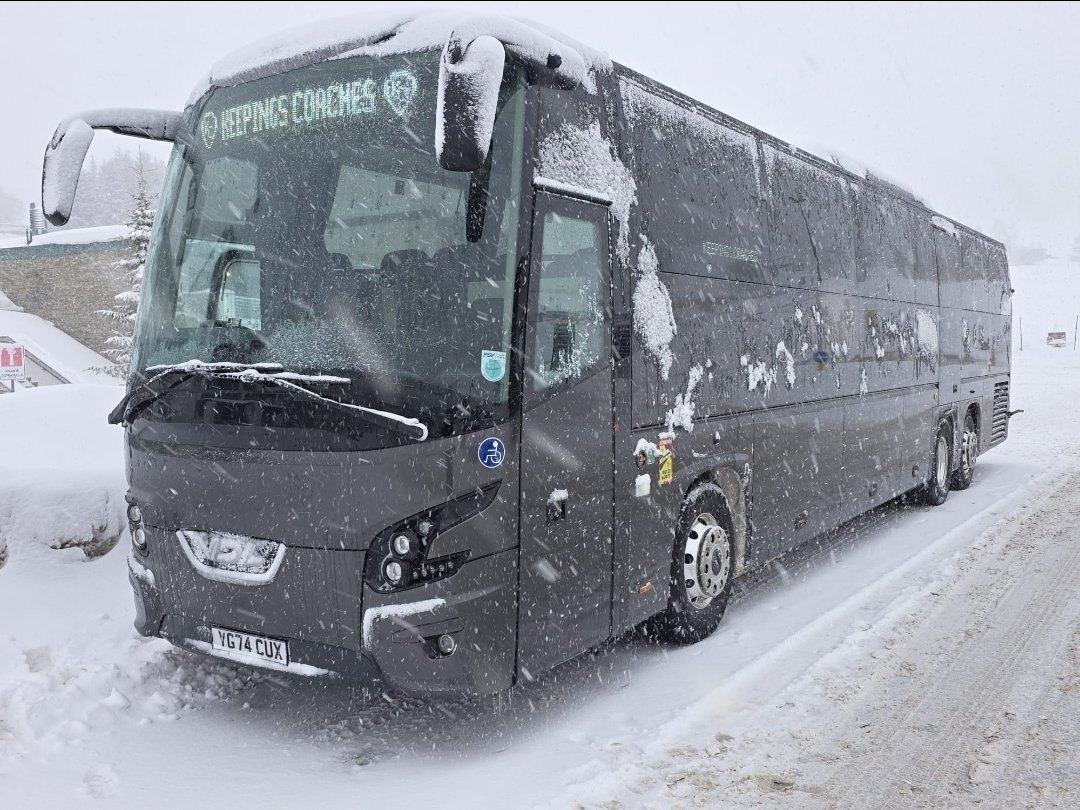 Keepings Coaches executive coach in snow